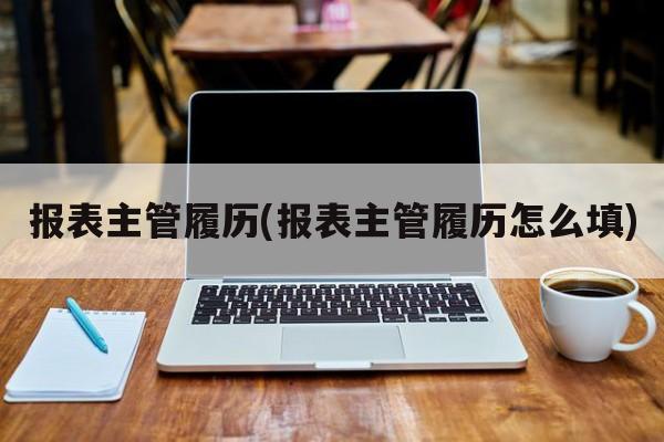 报表主管履历(报表主管履历怎么填)